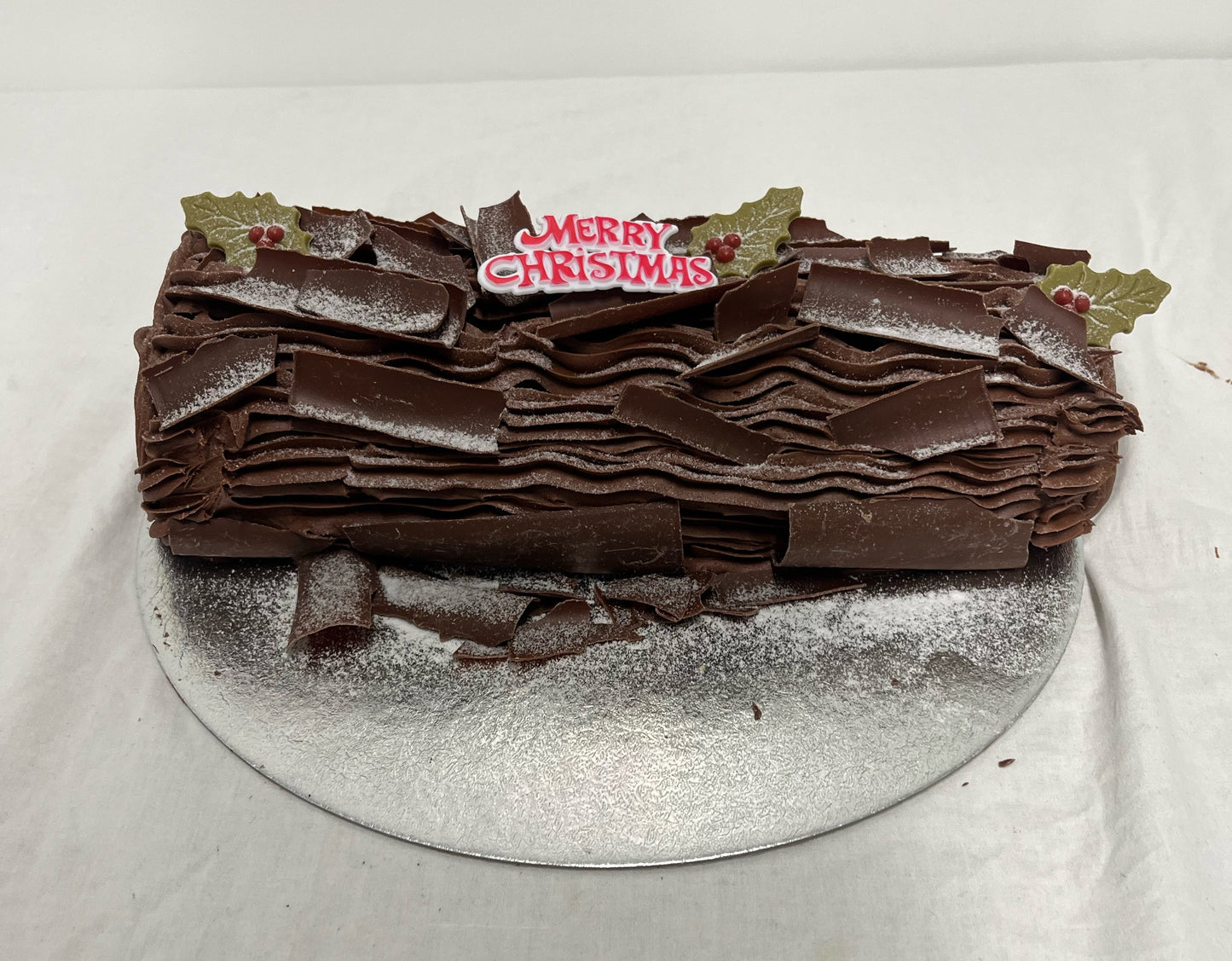 Christmas Chocolate Log