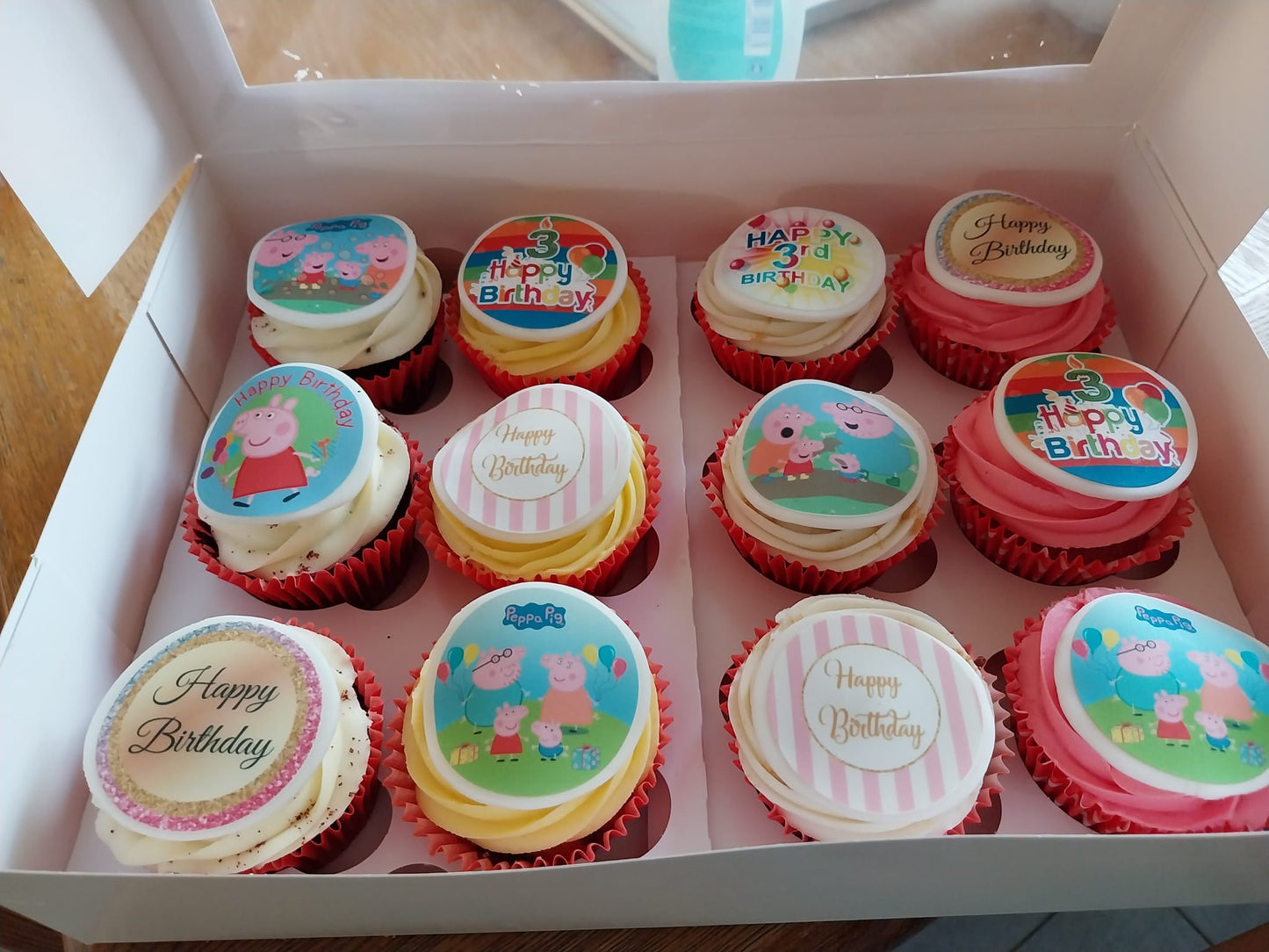 Kid's Happy Birthday Cupcakes