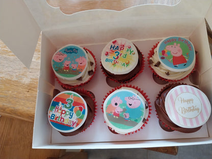 Kid's Happy Birthday Cupcakes