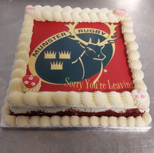 Load image into Gallery viewer, Munster Rugby Cake
