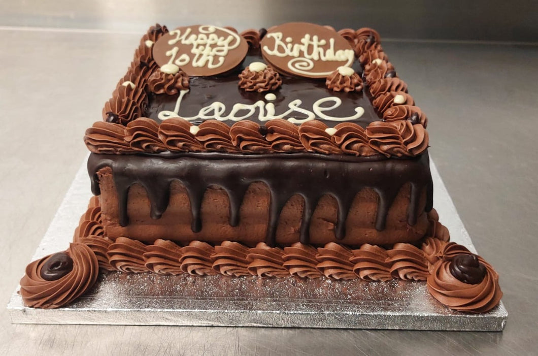 Chocolate Fudge Occasion Cake