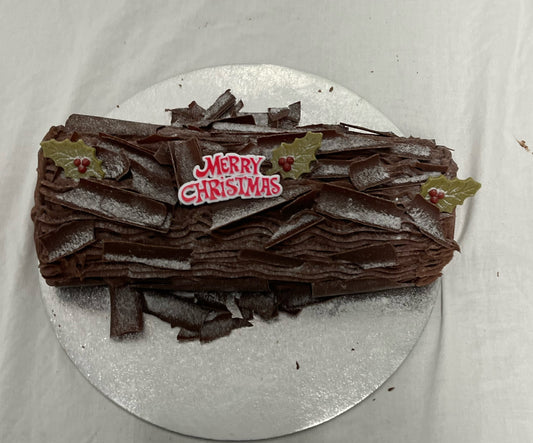 Christmas Chocolate Log