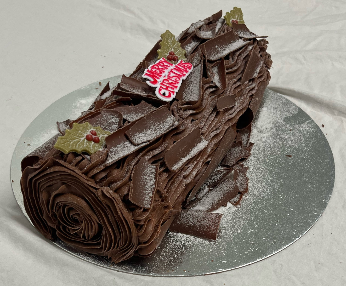 Christmas Chocolate Log