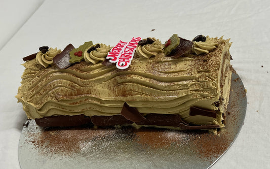 Christmas Coffee Log