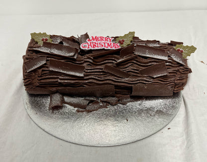 Christmas Chocolate Log